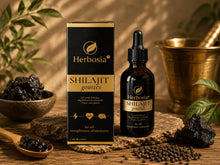 Shilajit gouttes Herbosia : une forme liquide pratique pour soutenir la vitalité au quotidien