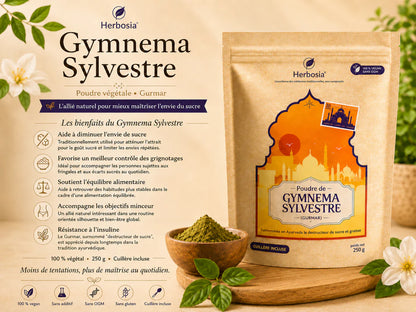 Poudre de Gymnema Sylvestre – Herbosia