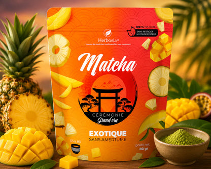 Matcha Cérémonie Grand Cru – Herbosia® (Nature • Fruits Rouges • Exotique)