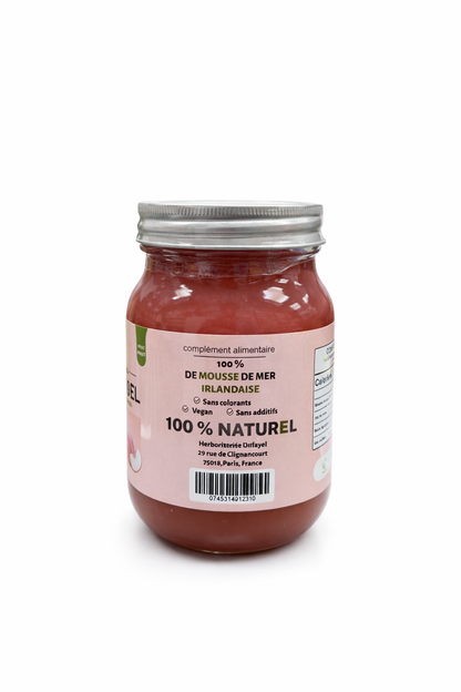 Gel de Sea Moss – Arôme Naturel Pêche