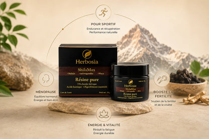 Herbosia ShilaMax – Shilajit, Ashwagandha & Maca