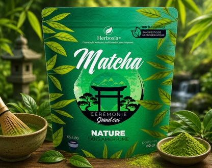 Matcha Cérémonie Grand Cru – Herbosia® (Nature • Fruits Rouges • Exotique)