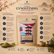 GYNOSTEMMA (JIAOGULAN) 250 g – HERBOSIA L’Herbe de l’Immortalité • Vitalité • Équilibre • Adaptation au stress