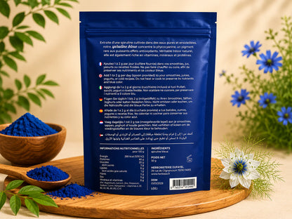 Spiruline Bleue en Poudre - Herbosia