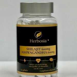 Gélules Shilajit+Ashwagandha Herbosia